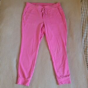 Women's Sweats Pink Size 0XL Sporty Casual Cozy Fall Neon Barbiecore